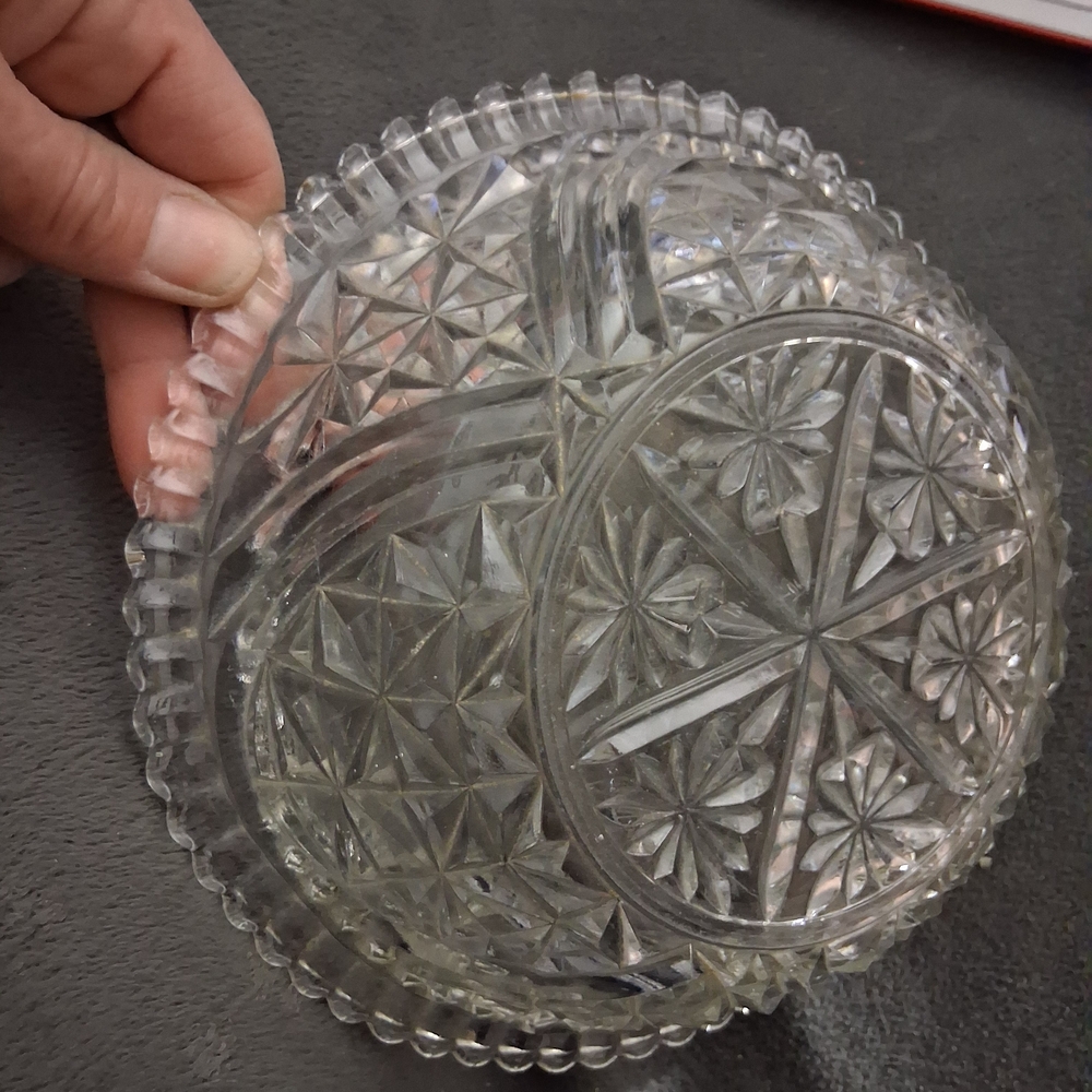 Anchor Hocking Clear Glass Storage Dish